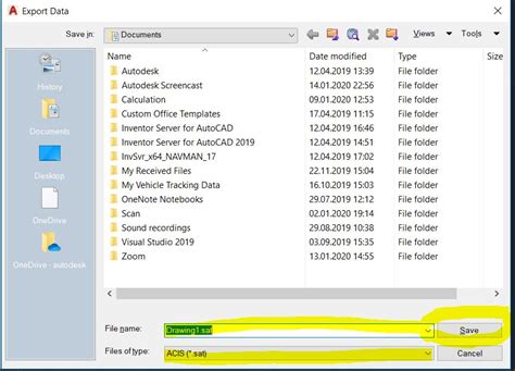 Come esportare file STEP/STP da AutoCAD e dai set di.